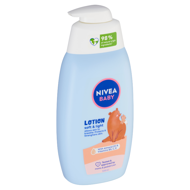 E-shop Nivea Baby Lehké tělové mléko 500ml