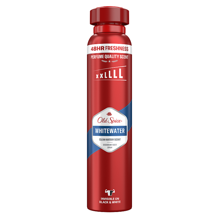 E-shop Old Spice Whitewater Pánský Deodorant Ve Spreji ml, 48hod Svěžest Bez Hliníku