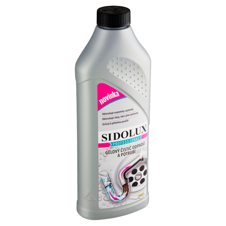 E-shop Sidolux Professional gelový čistič odpadů a potrubí 1l