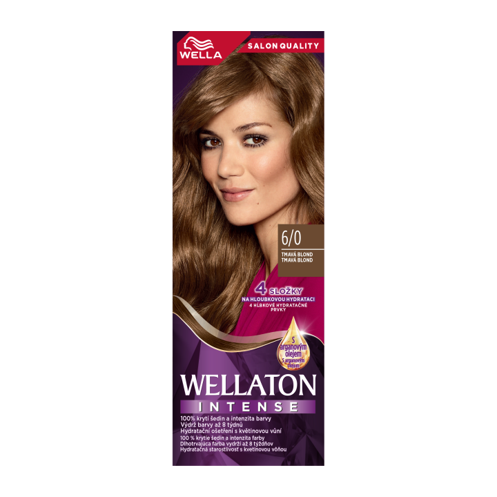 E-shop Wella Wellaton Intense permanentní barva na vlasy 6/0 Tmavá blond