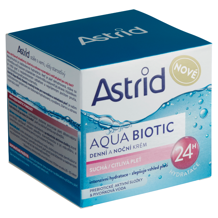E-shop Astrid Aqua Biotic denní a noční krém 50ml