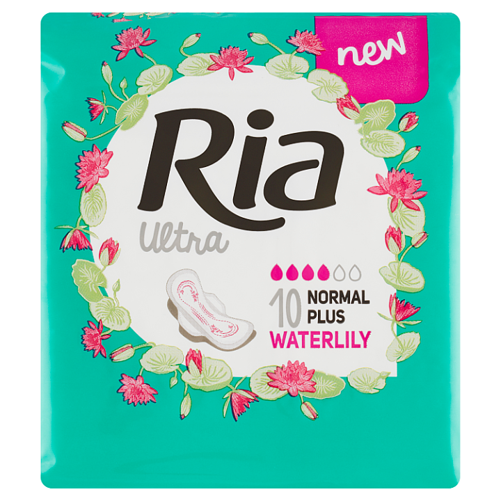 E-shop Ria Ultra Normal Plus Waterlily vložky 10 ks