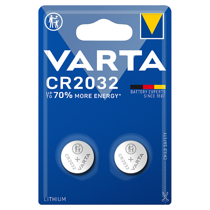 E-shop VARTA CR2032 Lithium baterie 2 ks