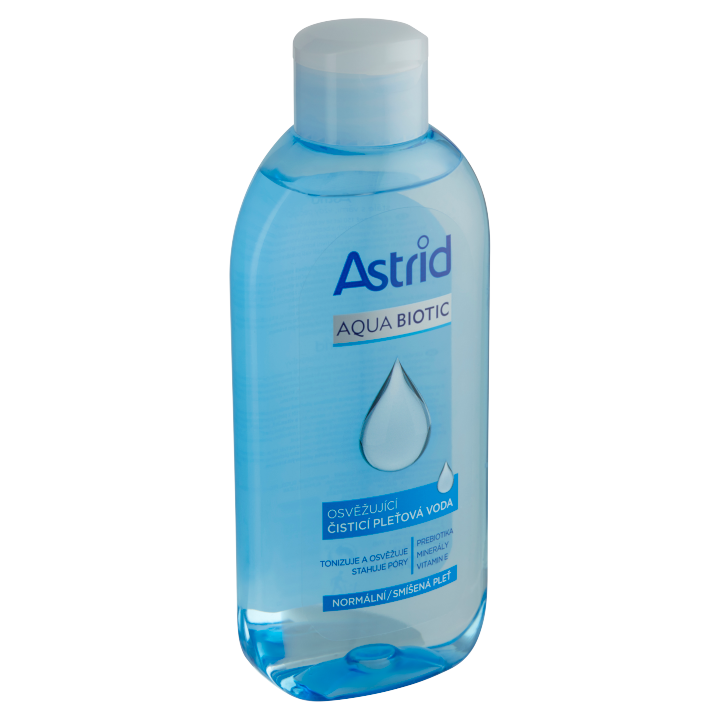 E-shop Astrid Aqua Biotic osvěžující čisticí pleťová voda 200ml