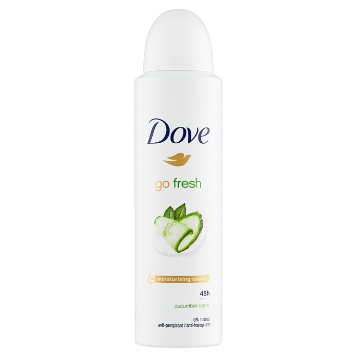 E-shop Dove Go Fresh Okurka&Zelený čaj Antiperspirant ve spreji 150ml