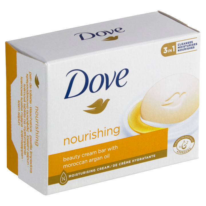E-shop Dove Nourishing Arganový olej Krémová tableta 90g