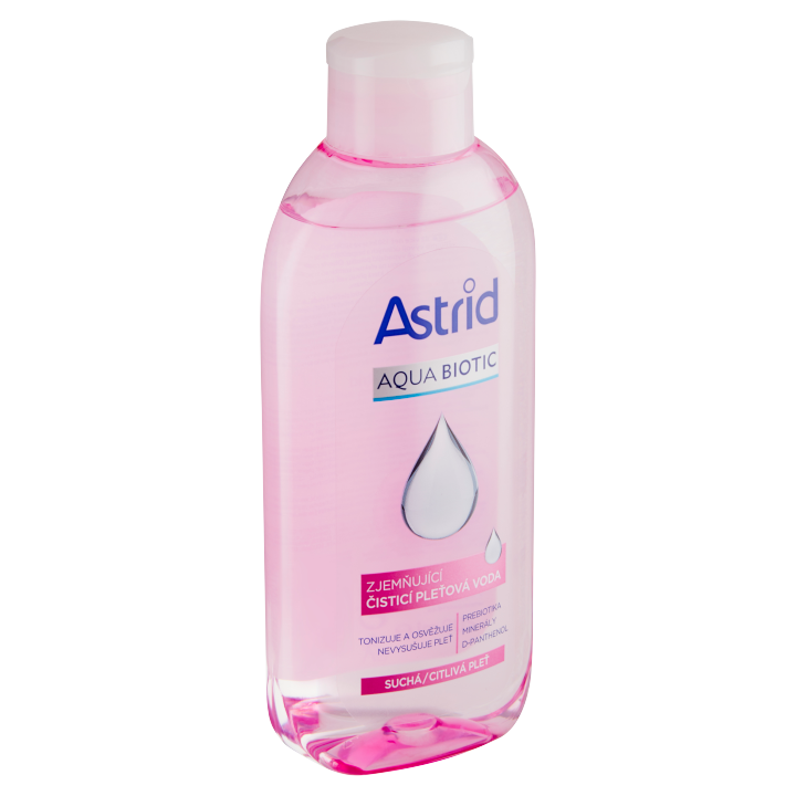 E-shop Astrid Aqua Biotic zjemňující čisticí pleťová voda 200ml