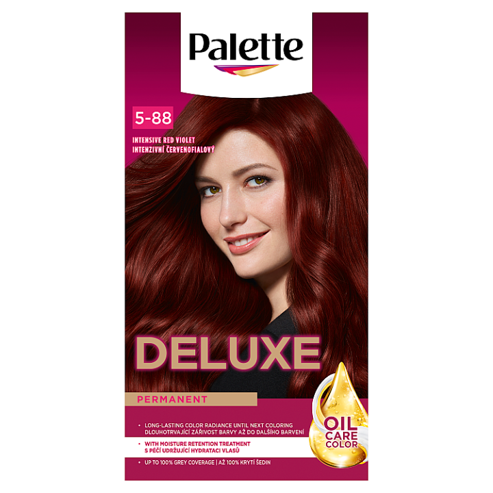 Palette Deluxe barva na vlasy Intenzivní červenofialový 5-88