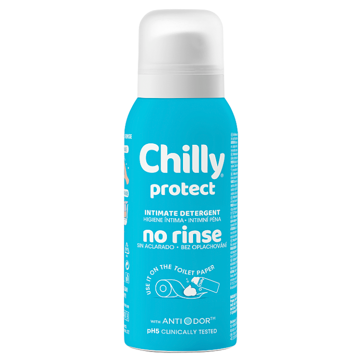 Chilly Protect intimní mycí pěna bez oplachování 100ml