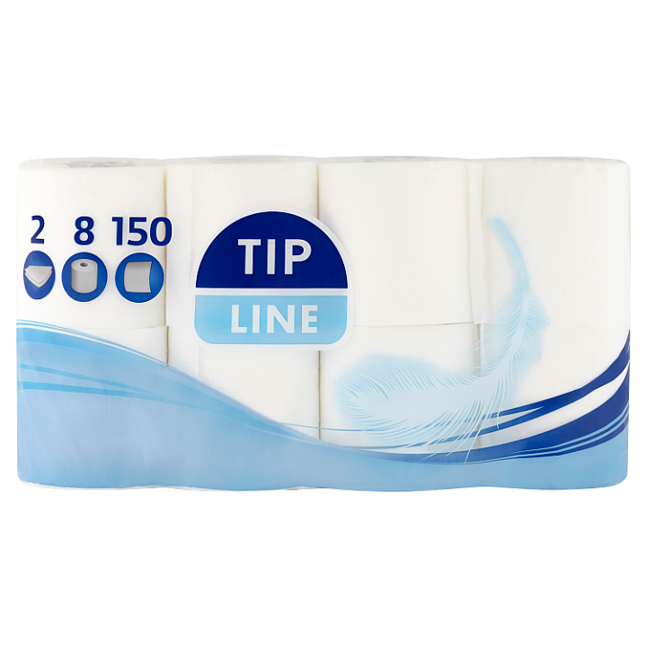 E-shop Tip Line Jemný toaletní papír 2-vrstvý 8 ks